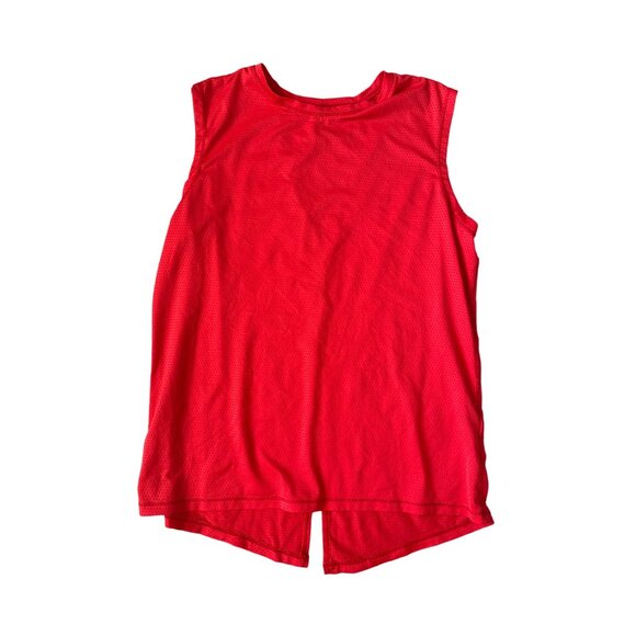 LUCKY IN LOVE Red Signature Mesh Tank Sz Medium NEW - Picture 2 of 6
